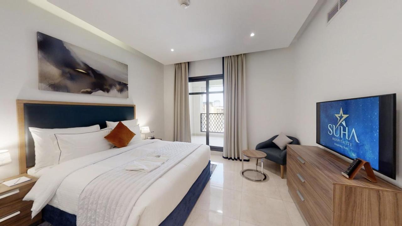 Suha Park Hotel Apartments, Waterfront Jaddaf Dubai Exterior foto