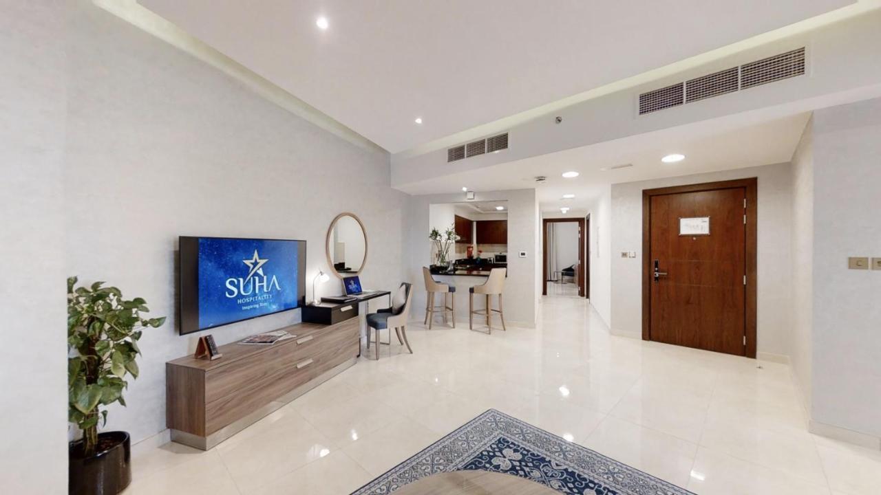 Suha Park Hotel Apartments, Waterfront Jaddaf Dubai Exterior foto