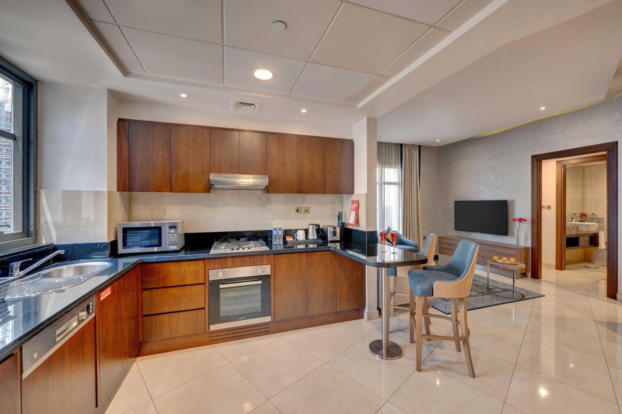Suha Park Hotel Apartments, Waterfront Jaddaf Dubai Zimmer foto