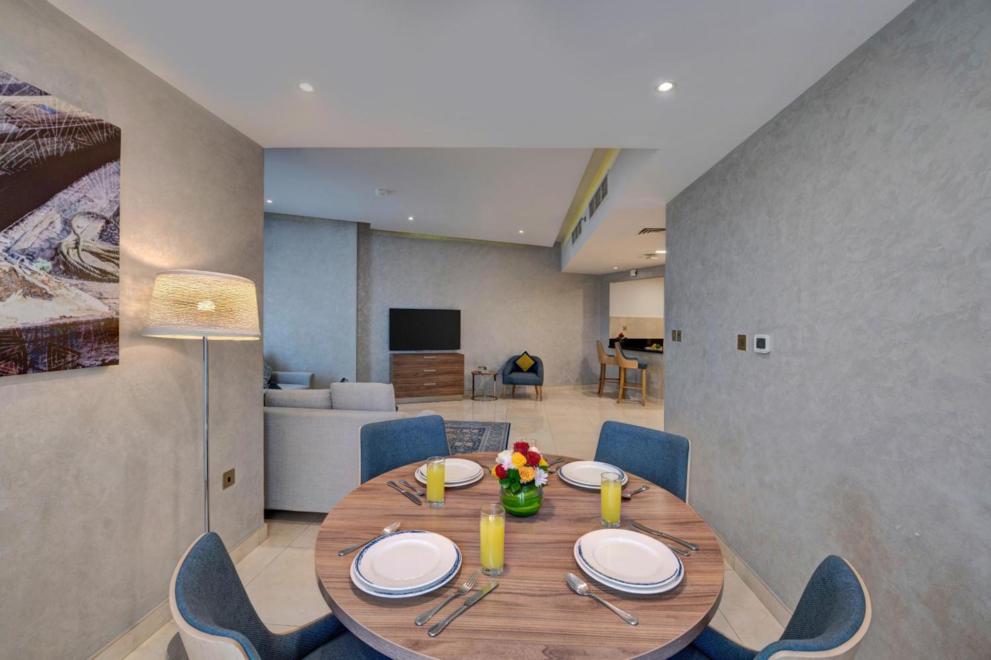 Suha Park Hotel Apartments, Waterfront Jaddaf Dubai Zimmer foto