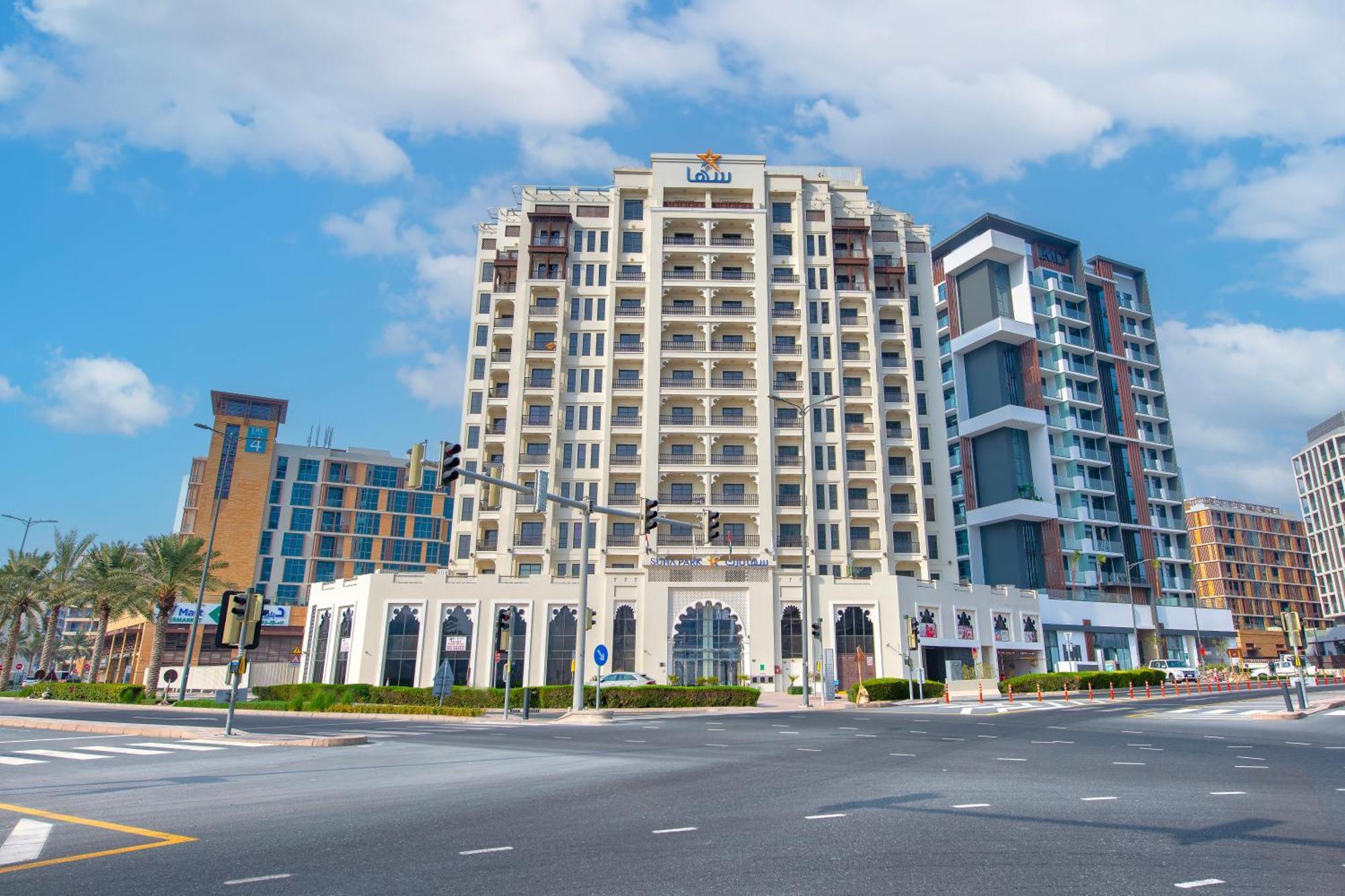 Suha Park Hotel Apartments, Waterfront Jaddaf Dubai Exterior foto